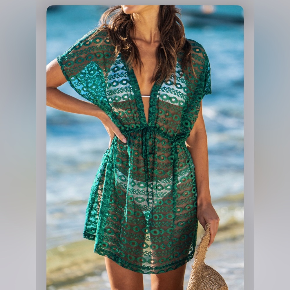 Cupshe large brand new coverup
